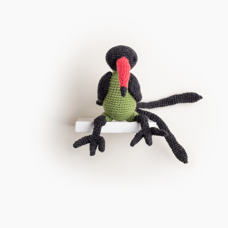 doctor bird crochet amigurumi project pattern kerry lord Edward's menagerie